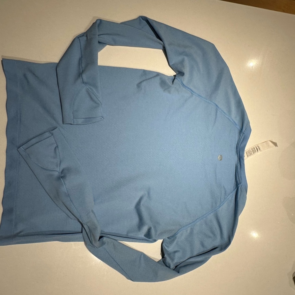 Lululemon blue long sleeve - Picture 4 of 4